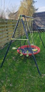Speeltoestel, 2-zits schommel, nestschommel, schommelzitje, Kinderen en Baby's, Speelgoed | Buiten | Speeltoestellen, Ophalen