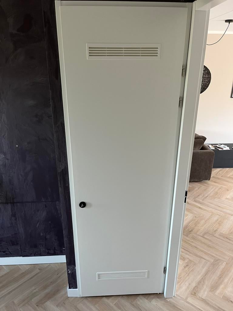 Opdekdeur voor meterkast van Svedex, Ophalen, Zo goed als nieuw, Binnendeur, 215 cm of meer