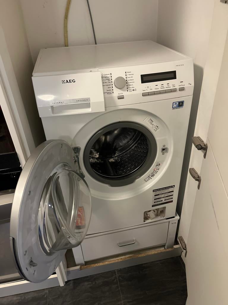 AEG Lavamat Exclusiv Wasmachine - Goede Staat, Witgoed en Apparatuur, Wasmachines, Ophalen, Gebruikt, Voorlader, Wolwasprogramma