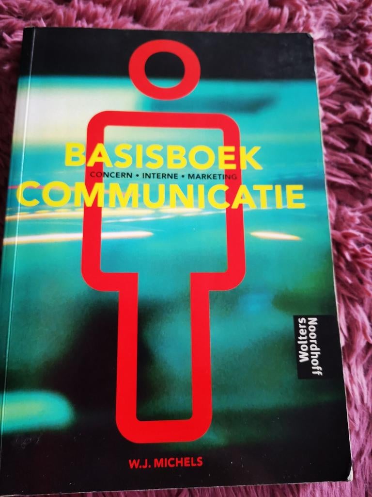 W.J. Michels - Basisboek Communicatie, W.J. Michels, Ophalen of Verzenden, Zo goed als nieuw, Nederlands