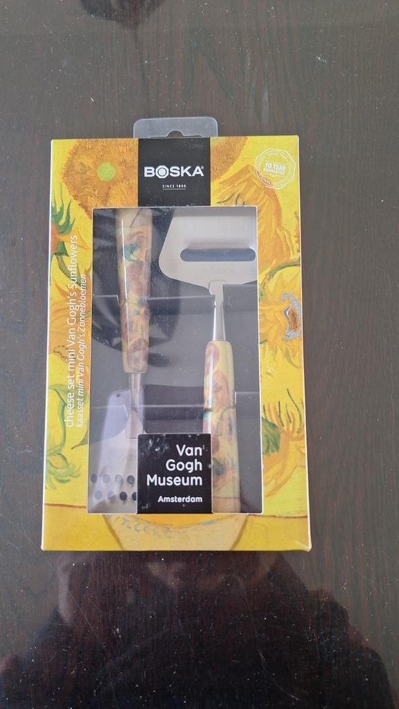 Boska Mini Kaasset Van Gogh's Zonnebloemen, Huis en Inrichting, Ophalen of Verzenden, Nieuw