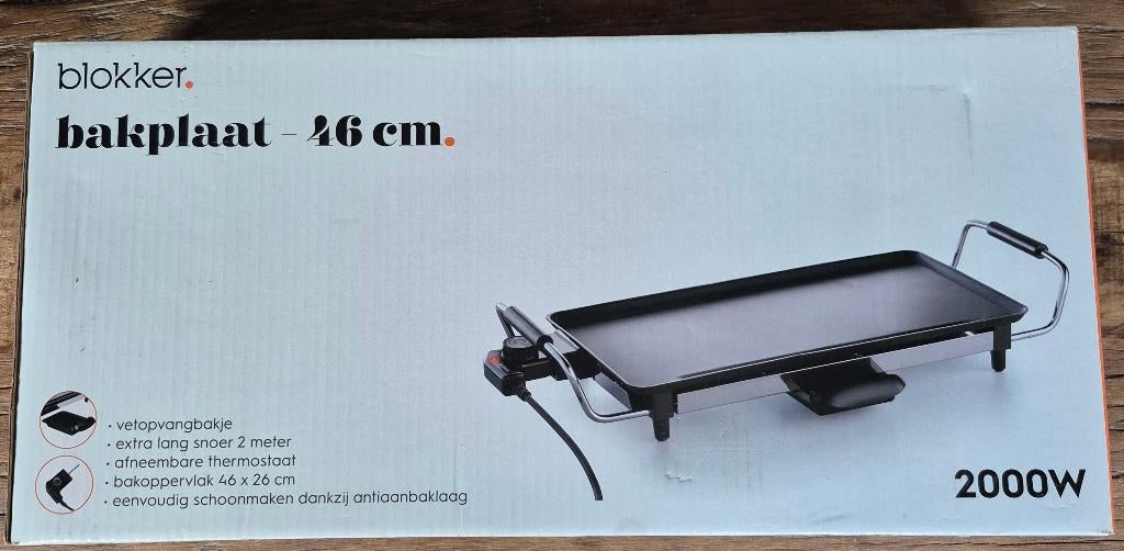 Bakplaat 46 x 26 cm in originele verpakking, Overige typen, Nieuw, Ophalen of Verzenden, Metaal