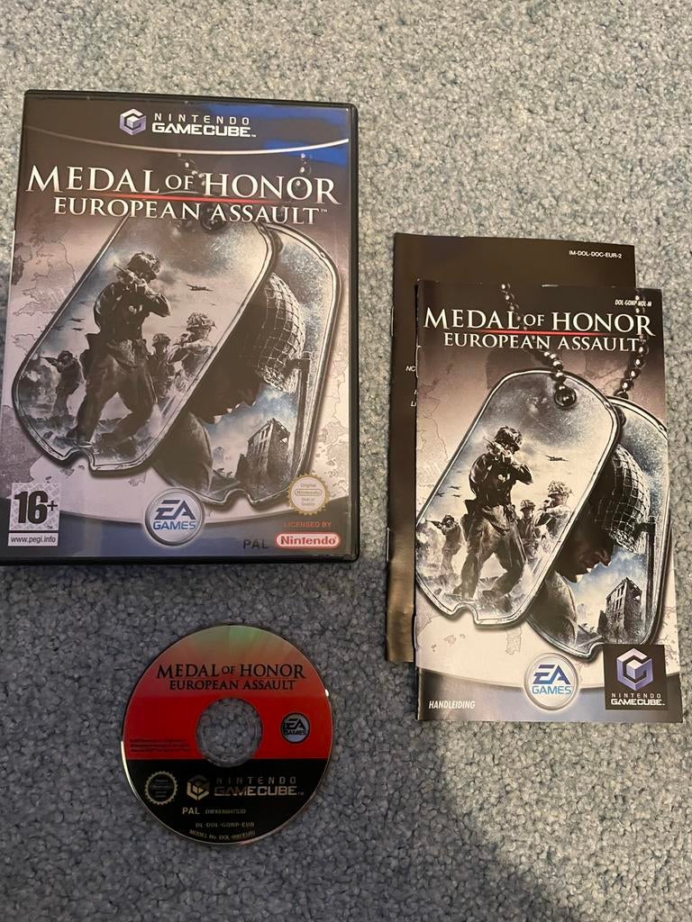 Medal of Honor European Assault met garantie, Nintendo, Vanaf 18 jaar, 1 speler, _