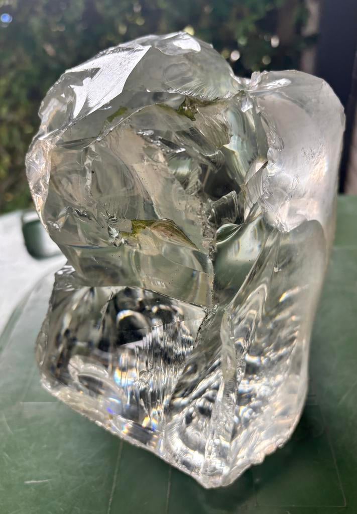 Brok lood kristal, Ophalen