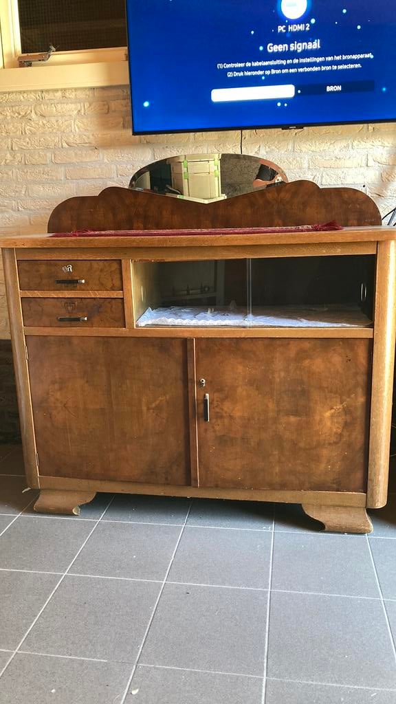 Antiek dressoir, Ophalen, Gebruikt, 25 tot 50 cm, 100 tot 150 cm