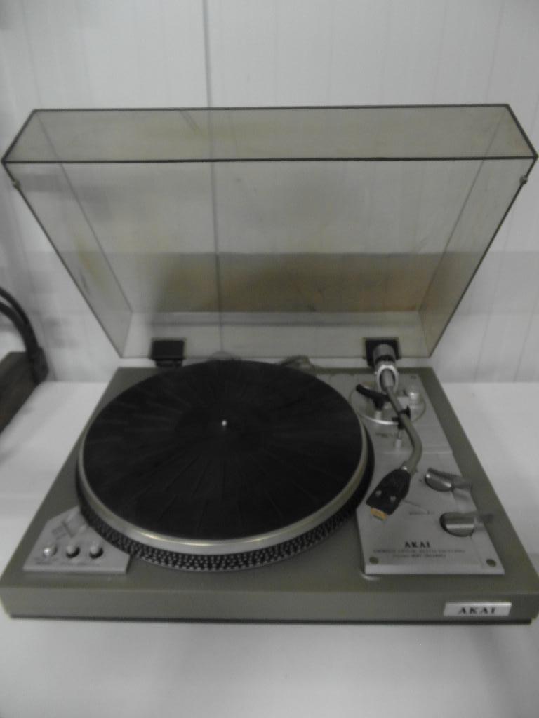 Akai AP-206 direct drive platenspeler 2switchonline, Ophalen, Pitch-regelaar, Zo goed als nieuw, Platenspeler