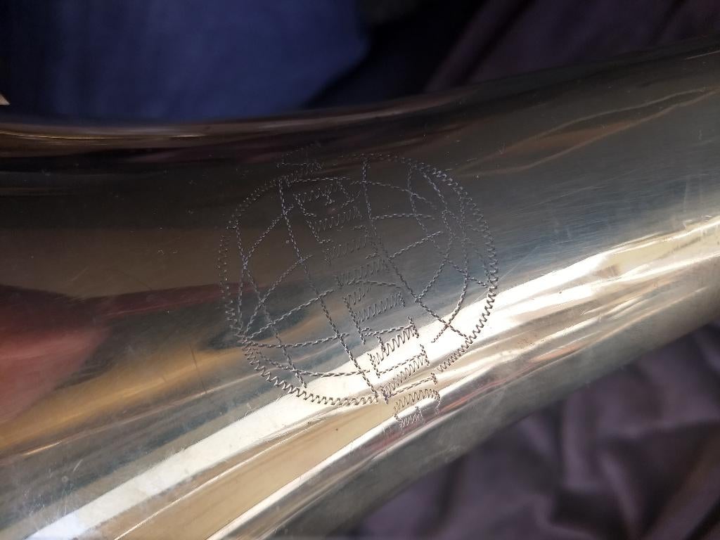 Waldhoorn  weltklang bes, Ophalen of Verzenden, Gebruikt, Bes-hoorn