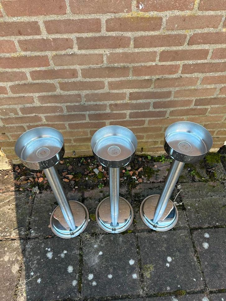 Stijlvolle RVS Wijnkoeler Standaard 3 stuks, Huis en Inrichting, Woonaccessoires | Wijnrekken