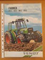 Folder Fendt Farmer 240S, 250S, 260S en 275S, Ophalen of Verzenden, Gelezen, Tractor en Landbouw
