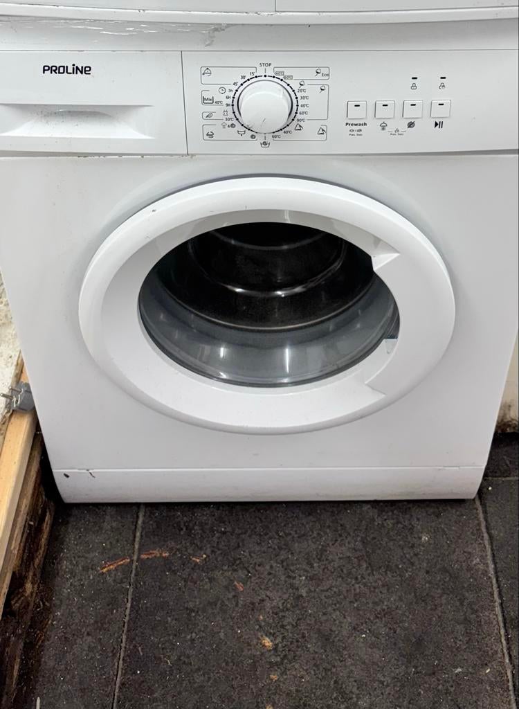 Proline Voorlader Wasmachine - Compact en Efficiënt, Witgoed en Apparatuur, Wasmachines, Ophalen, 6 tot 8 kg, Voorlader, Kort programma