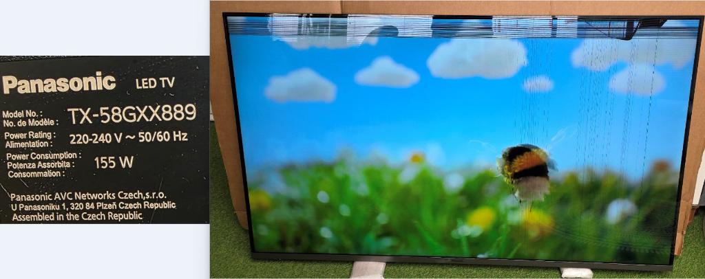 Samsung LG Philips Panasonic Sony Hisense TCL Scherm DEFECT, Audio, Tv en Foto, Televisies, 100 cm of meer, LG, 50 Hz, Smart TV