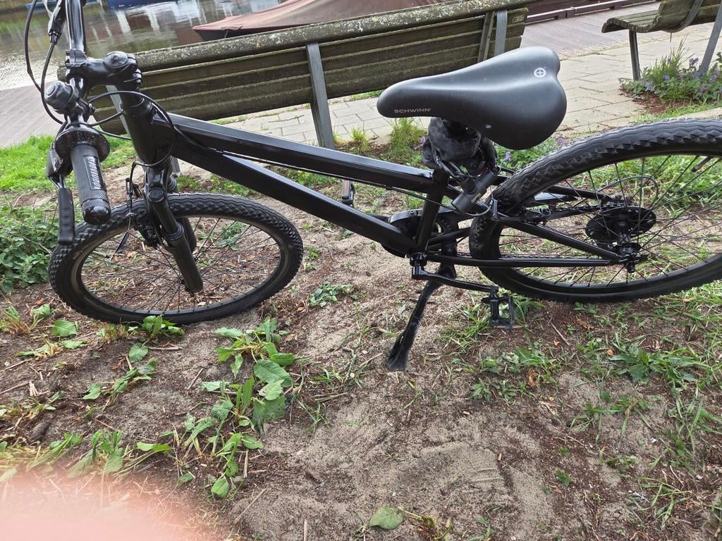 Fiets Dakota 24 inch banden ALTEC zwart gefervd geen roest, Ophalen of Verzenden, Gebruikt, Staal, 24 inch of meer