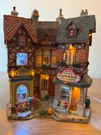 Lemax facade corner market, Ophalen of Verzenden, Zo goed als nieuw