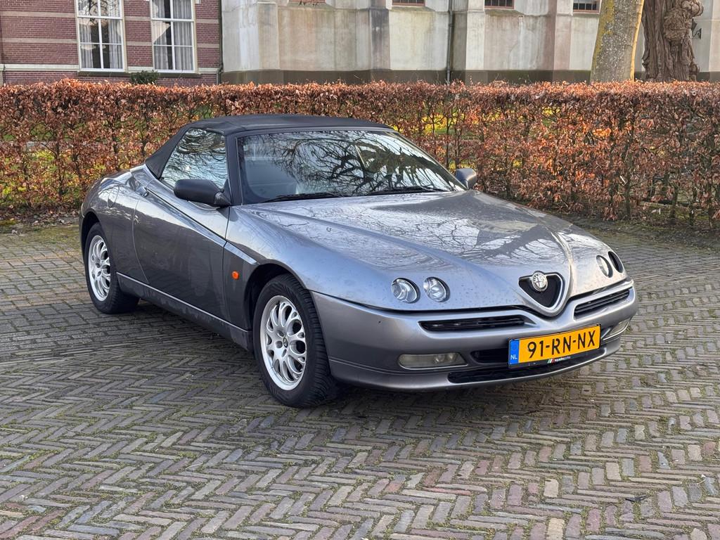 Alfa Romeo Spider 2.0-16V T.Spark uit 1998, Auto's, Alfa Romeo, Bedrijf, Te koop, Spider, ABS, Airbags, Centrale vergrendeling