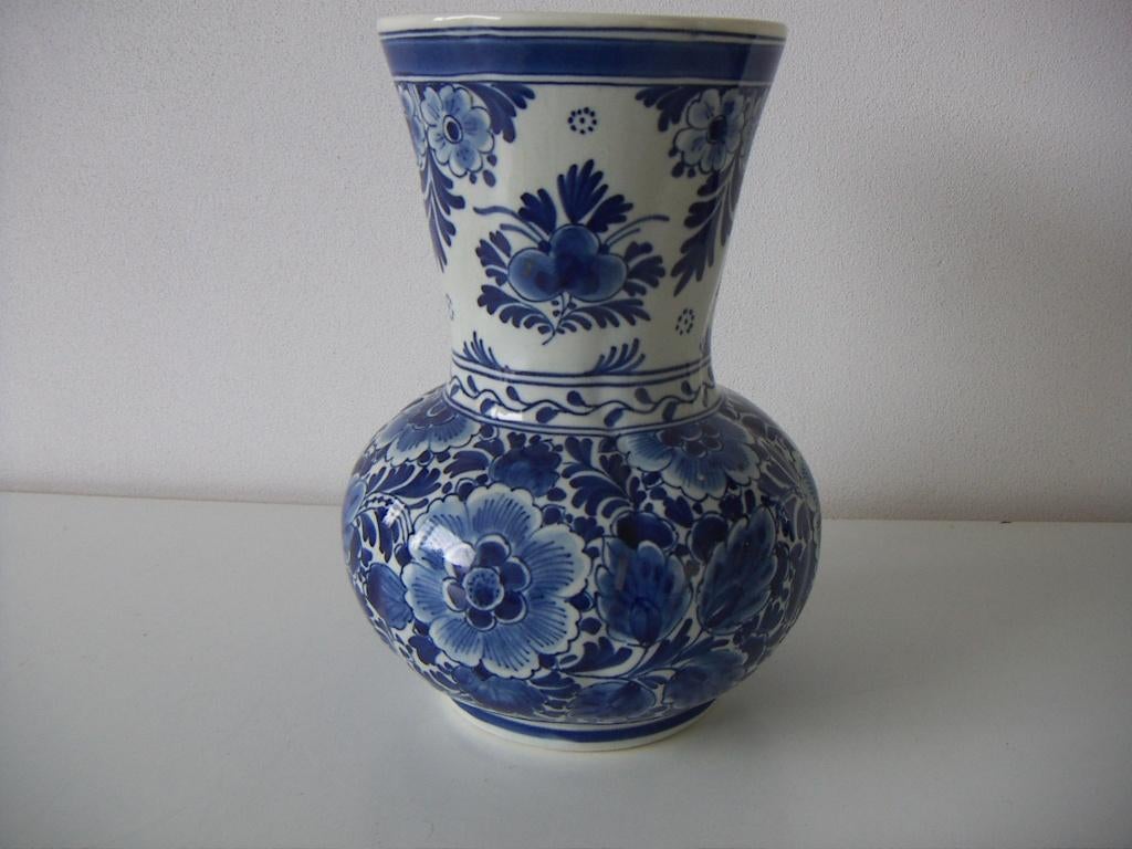 Porceleyne Fles keramiek vaas jr.1953. Delfts Blauw., Antiek en Kunst, Antiek | Vazen, Ophalen of Verzenden