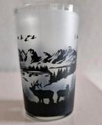 Glas met Herten opdrukken, Ophalen of Verzenden, Zo goed als nieuw