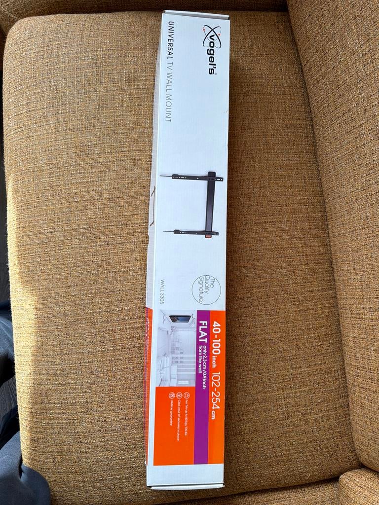 Vogel's Universele TV Muurbeugel 40-100 inch, Ophalen of Verzenden, Nieuw