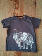 Grijs t-shirtje met olifantje Prenatal maat 74, Ophalen of Verzenden, Zo goed als nieuw, Jongetje, Shirtje of Longsleeve