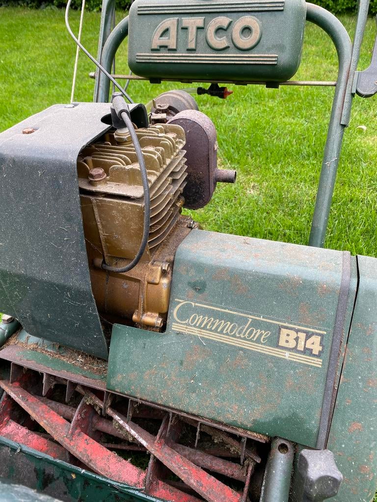 ATCO Benzine Kooimaaier, Tuin en Terras, Ophalen, Gebruikt, Opvangbak, Benzine-grasmaaier