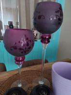 Paarse kandelaars, Ophalen, Zo goed als nieuw