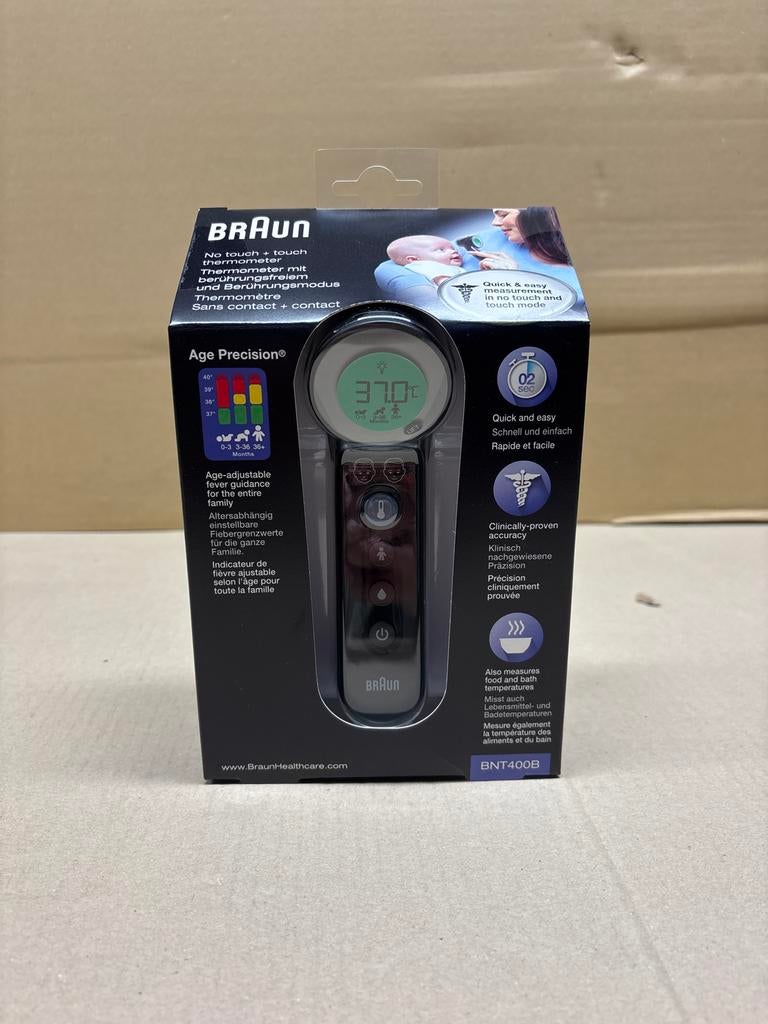45 x Braun No Touch + Touch Thermometer BNT400B, Huis en Inrichting, Woonaccessoires | Thermometers, Ophalen of Verzenden, Infrarood-thermometer