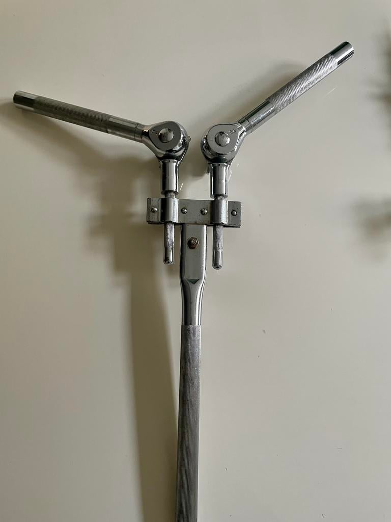 Sonor vintage tom mount & bassdrum mounted cymbal holder, Ophalen of Verzenden, Gebruikt, Drums of Percussie