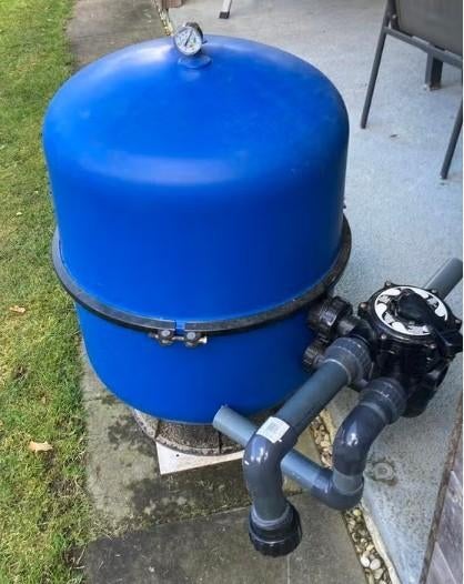 Groot zandfilter, Ophalen, Zo goed als nieuw, Filter