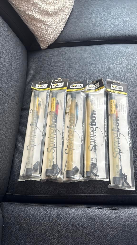 5x Old School Solar Spring Bow Hangers Nieuw, Watersport en Boten, Hengelsport | Karpervissen, Ophalen of Verzenden, Nieuw, Overige typen