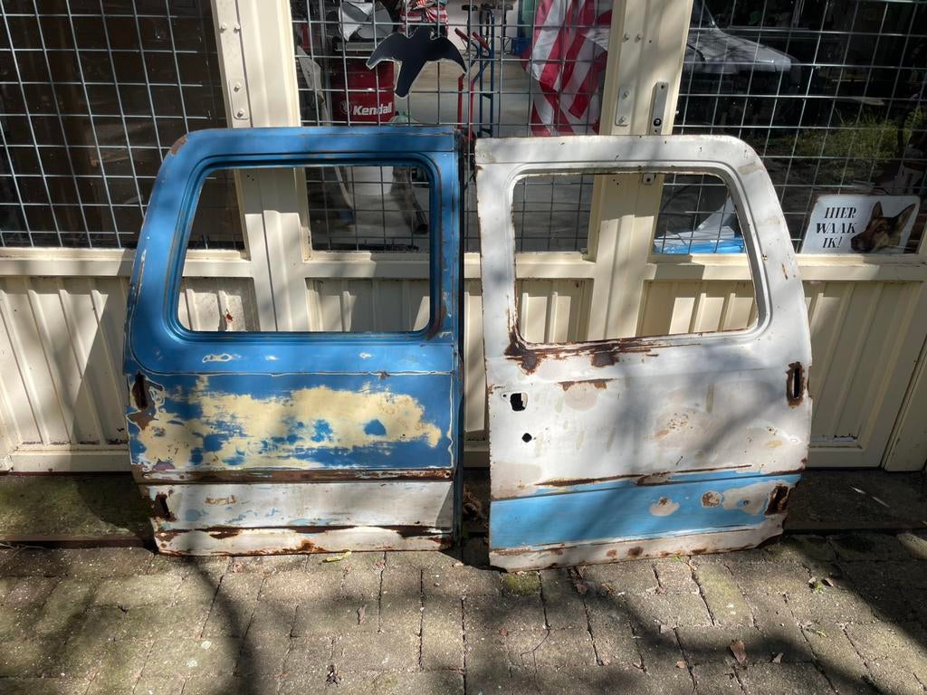 Set barn door Chevrolet gmc suburban 1973 - 1991 square body, Auto-onderdelen, Ophalen, Gebruikt, Chevrolet, Deur