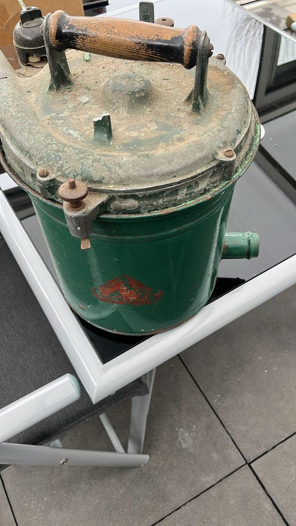 Behuizing oude stofzuiger Siemens Schuchert, Antiek en Kunst, Ophalen