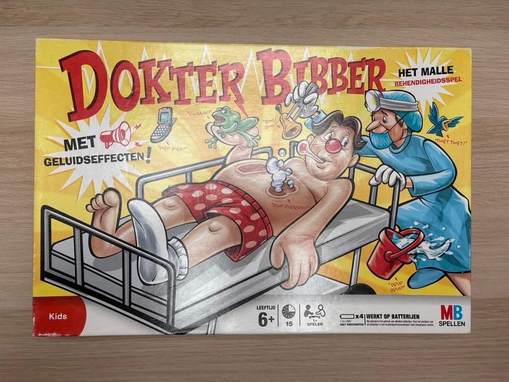 Dokter Bibber spel - Compleet!, Ophalen of Verzenden, Zo goed als nieuw, Jongen of Meisje