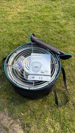 QUIGG houtskoolbarbeque met elektrische ventilator, Ophalen of Verzenden, Zo goed als nieuw