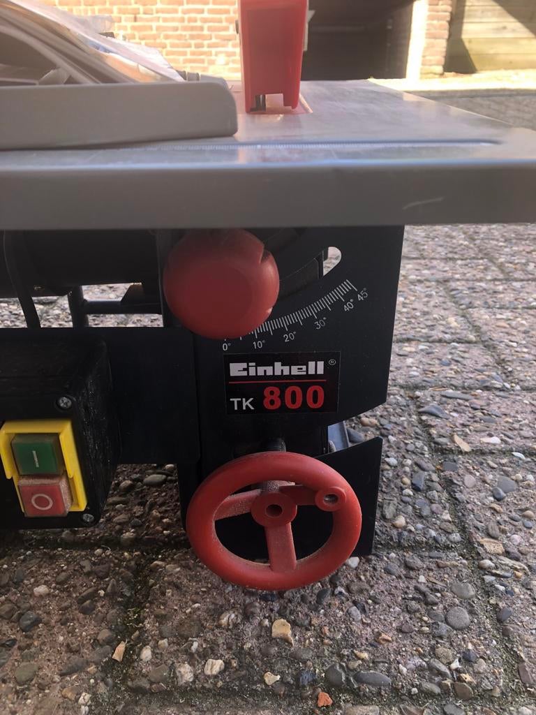 Einhell TK 800 Cirkelzaag - Compact en Krachtig, Doe-het-zelf en Verbouw, Gereedschap | Zaagmachines, Ophalen, Gebruikt, Cirkelzaag