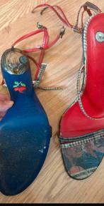 Free Lance Sandalen met Hak - Maat 37.5, Kleding | Dames, Schoenen, Ophalen of Verzenden, Gedragen, Rood, Sandalen of Muiltjes