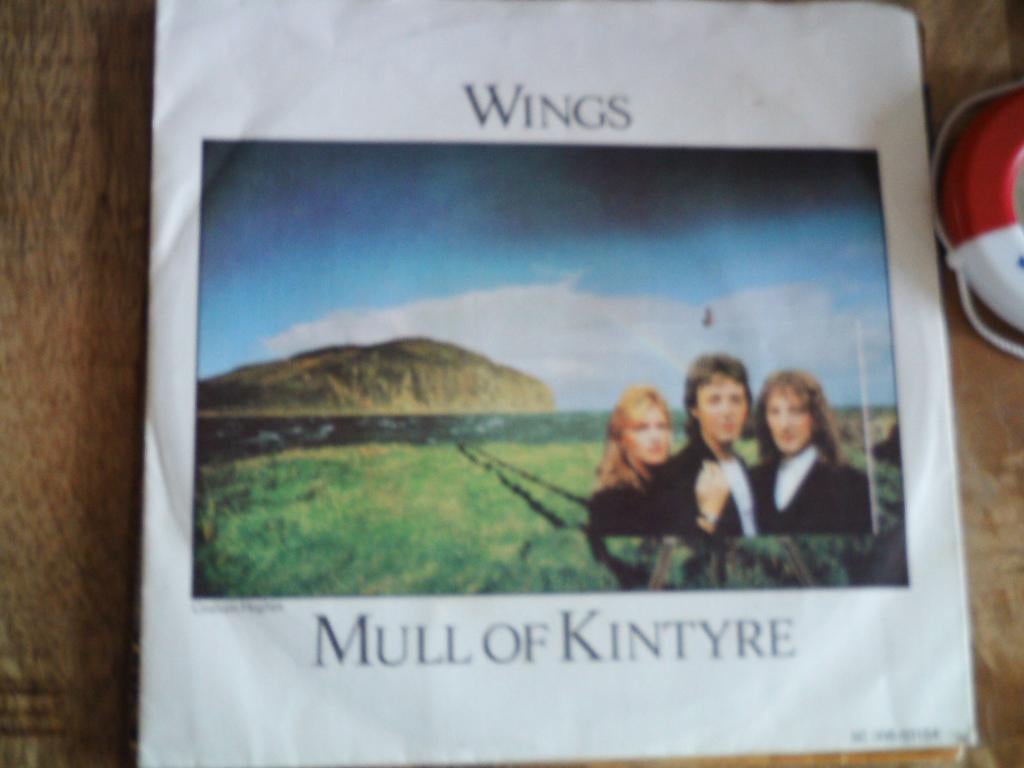 wings - mull of kintyre 9a, Cd's en Dvd's, Vinyl Singles, 7 inch, Single, Ophalen of Verzenden, Zo goed als nieuw