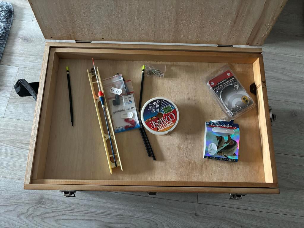 Viskoffer met complete inhoud, Ophalen of Verzenden, Gebruikt, Koffer of Tas