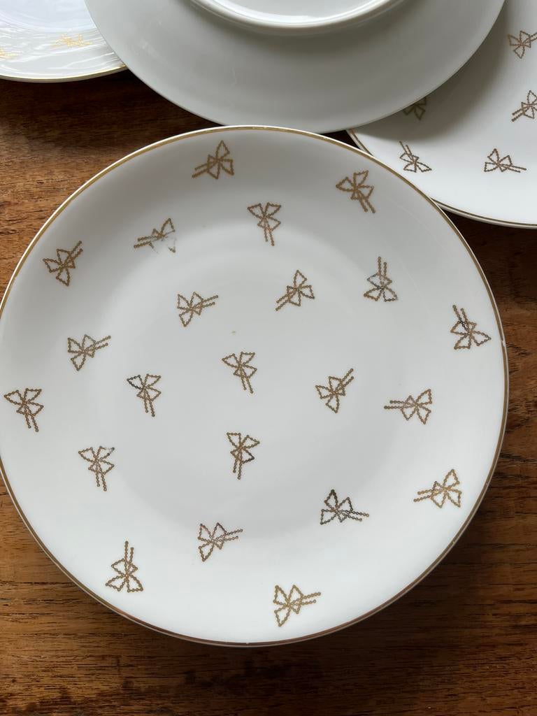 Set van 6 Limoges bordjes, Antiek en Kunst, Antiek | Porselein, Ophalen of Verzenden