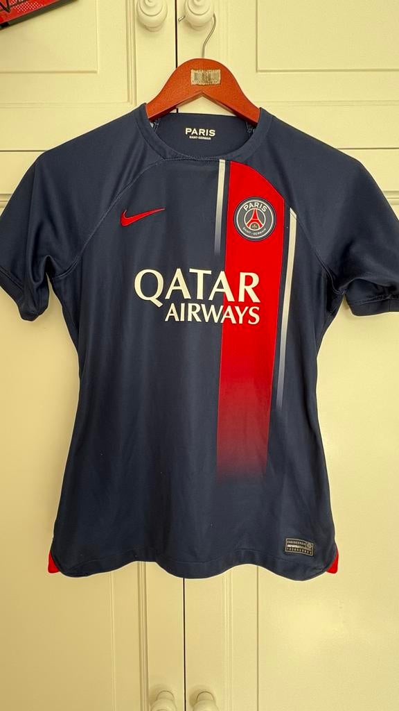 Paris Saint-Germain Thuisshirt Maat S, Sport en Fitness, Voetbal, Maat S, Ophalen of Verzenden, Zo goed als nieuw, Shirt