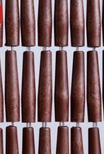 vliegengordijn houtlook 2,40x1,0 m, Ophalen, 215 cm of meer, Overige typen, Zo goed als nieuw