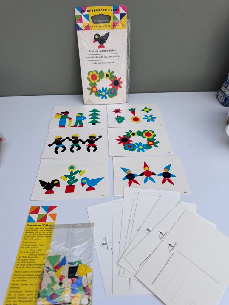 Ravensburger Otto Maier vintage knutselset, Ophalen of Verzenden, Gebruikt