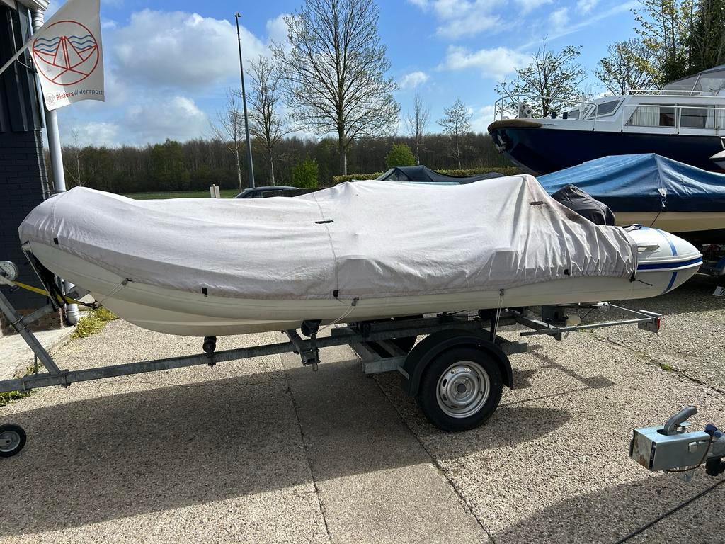 Lodestar 410 Rib met 25 Yamaha buitenboordmotor, Gebruikt, Benzine, Minder dan 70 pk, Overige materialen
