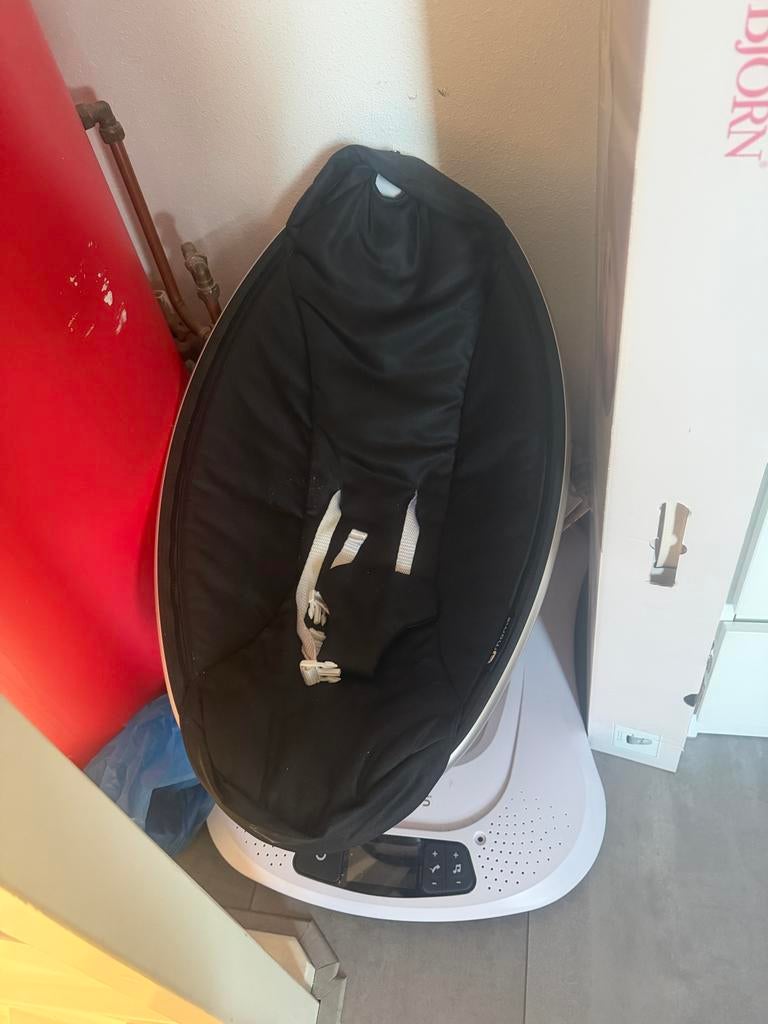 4moms mamaRoo 4.0 Babywipper - Zwart, Ophalen, Gebruikt
