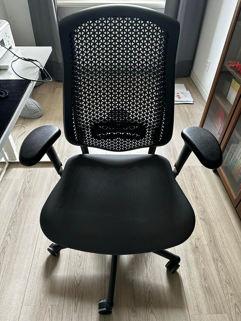 Herman Miller Sayl Bureaustoel - Zwart, Ergonomisch, Ophalen, Gebruikt, Zwart, Bureaustoel