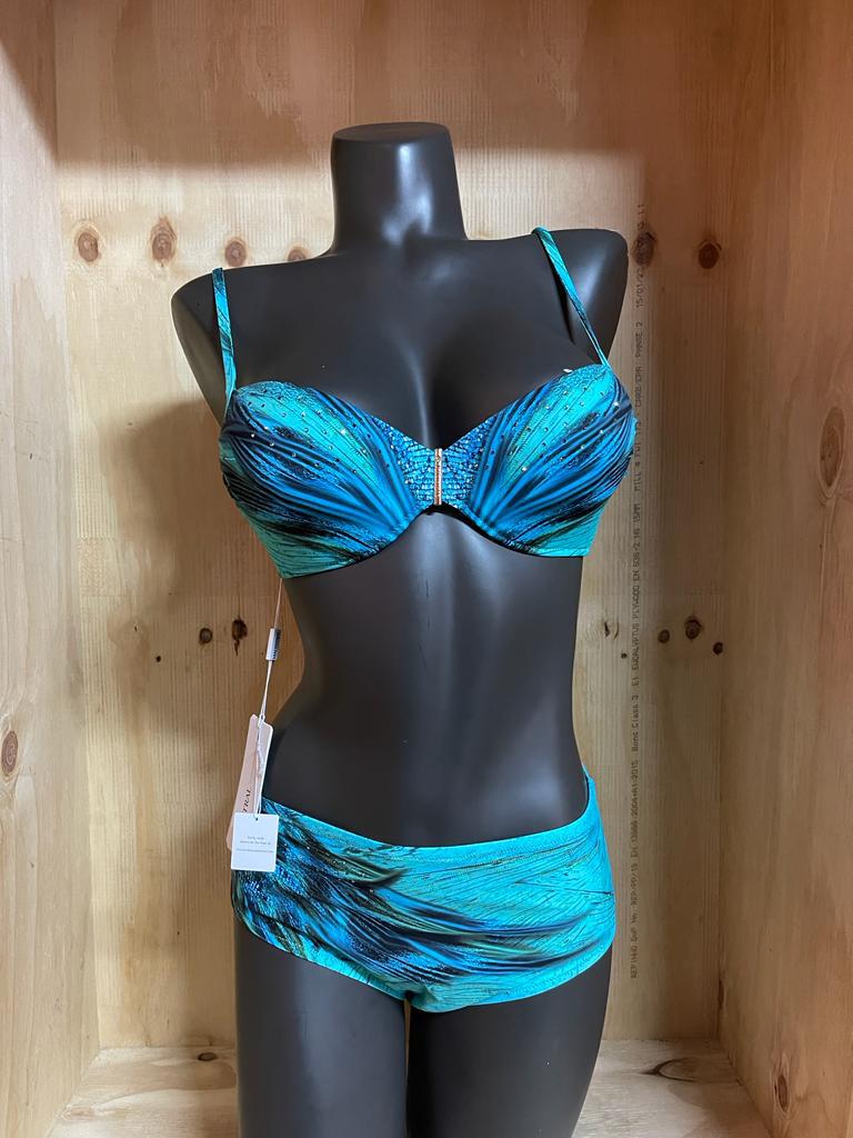 Magistral bikini top 38c ( 75c ) en slip 44, Verzenden, Nieuw, Blauw, Bikini