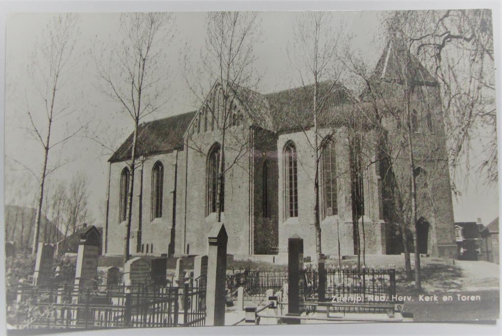ansichtkaart kerken Nederland nr. 10 - Zeerijp , Groningen, Ophalen of Verzenden, 1920 tot 1940, Ongelopen, Groningen