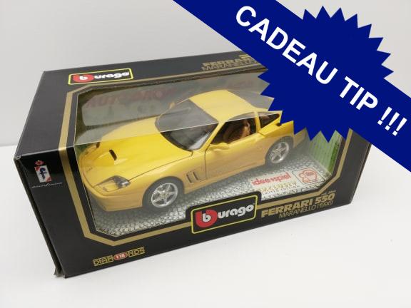 Ferrari 550 maranello special autosalon 1997, Hobby en Vrije tijd, Modelauto's | 1:18, Auto, Nieuw, Ophalen of Verzenden, Bburago