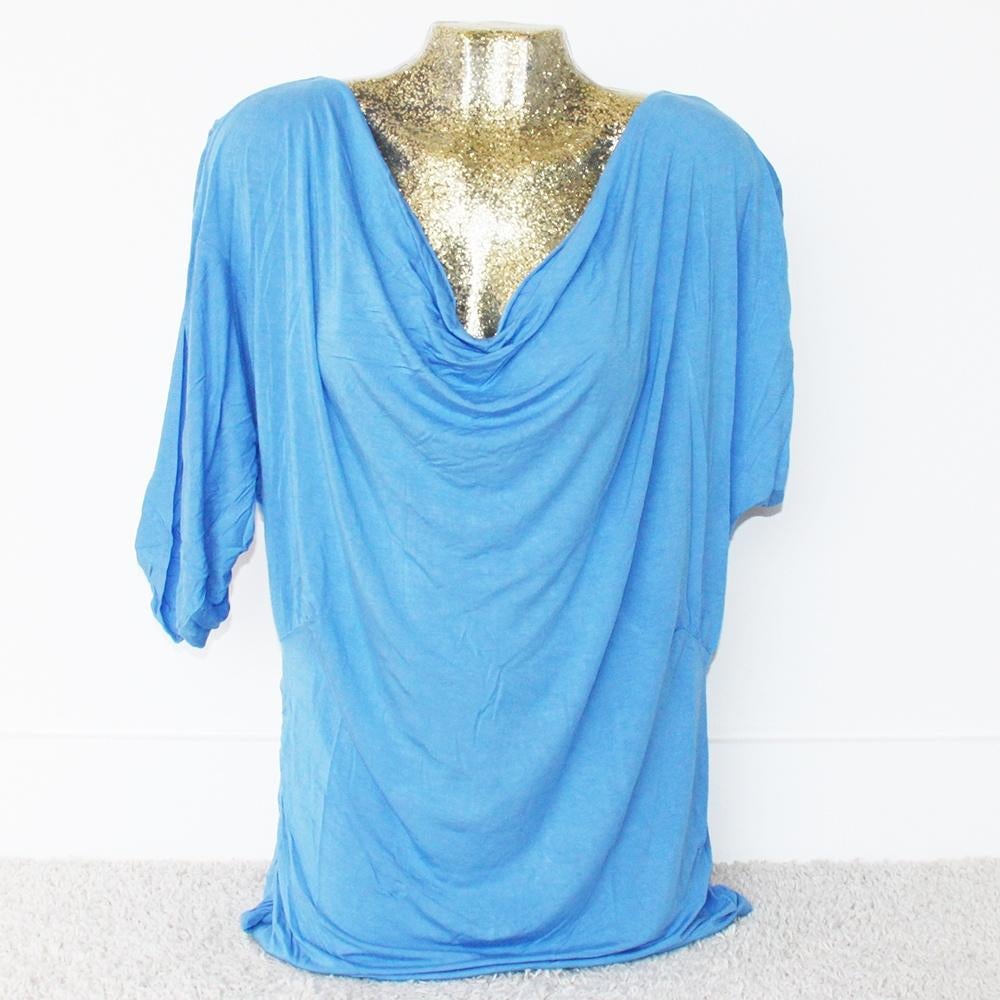Les Amies Shirtje 78 (XXL) -78 € 15,-, Kleding | Dames, Blauw, Maat 46/48 (XL) of groter, Ophalen of Verzenden, Zo goed als nieuw