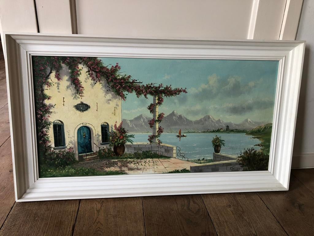 Oud schilderij, Ophalen