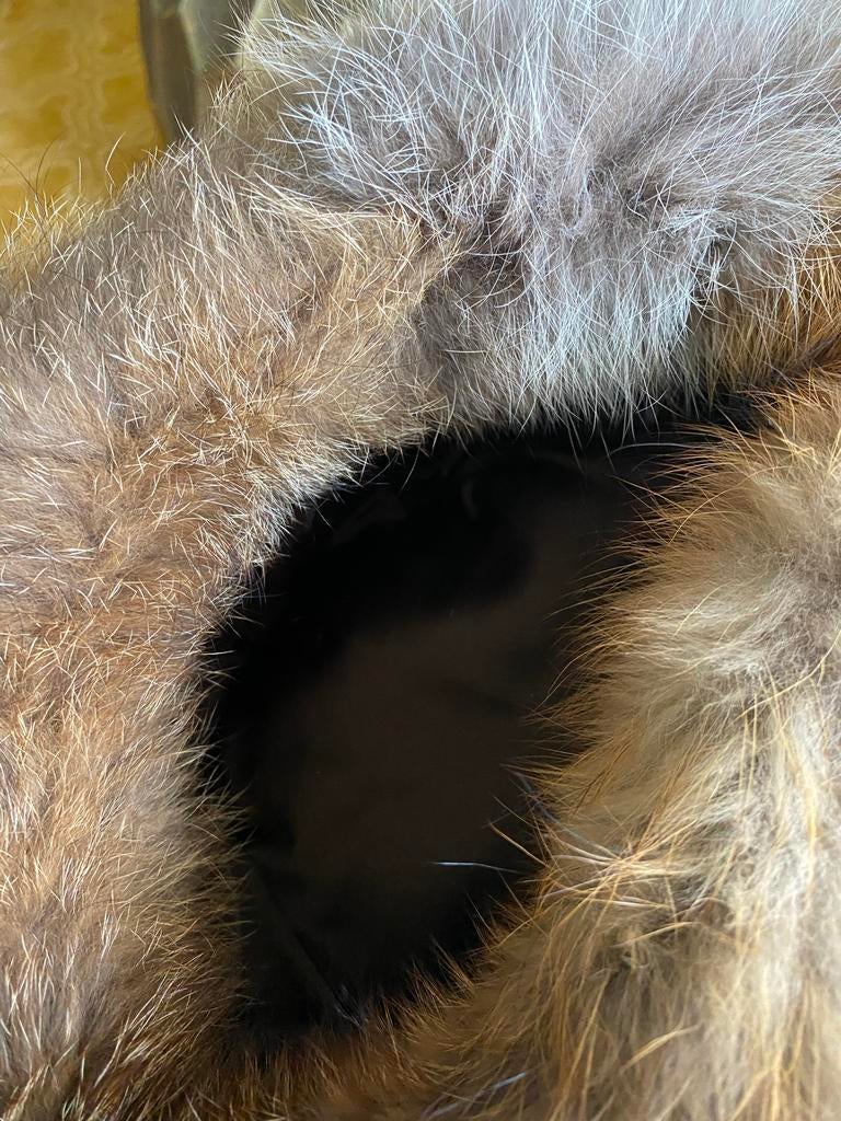 Vintage bontmuts - Warme en stijlvolle winteraccessoire, Ophalen of Verzenden, Zo goed als nieuw, One size fits all, Hoed