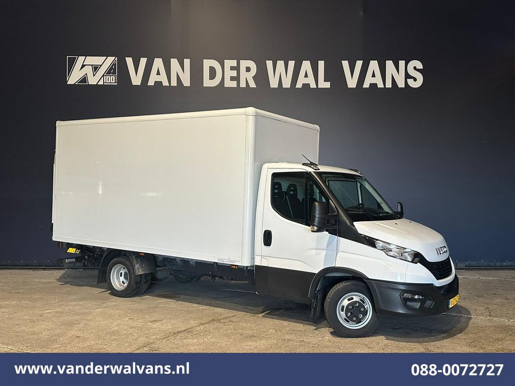 Iveco Daily 35C16 157pk Bakwagen Laadklep Dubbel Lucht Euro6, Auto's, Gebruikt, Iveco, Wit, Bedrijf